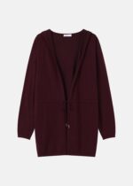 Women Knitted Plain Cardigan