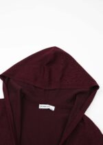 Women Knitted Plain Cardigan - Image 2