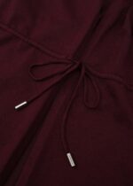Women Knitted Plain Cardigan - Image 3