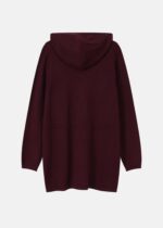 Women Knitted Plain Cardigan - Image 6