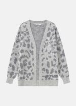 Women Knitted Patterned Cardigan