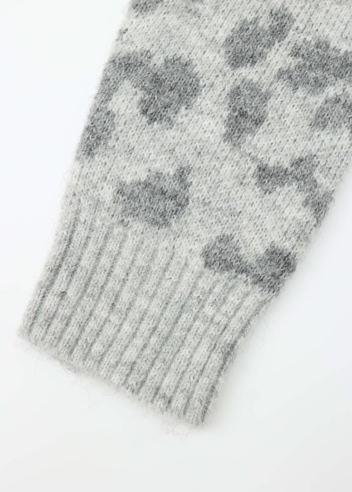 Women Knitted Patterned Cardigan - Image 4