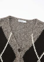 Women Knitted Patterned Jacket - Image 2