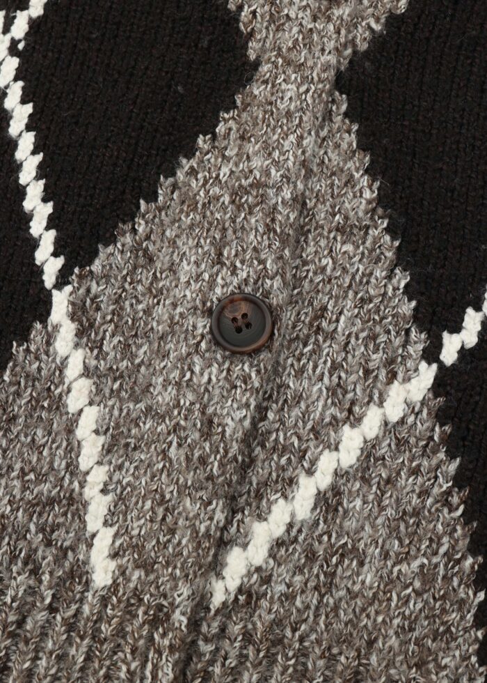 Women Knitted Patterned Jacket - Image 3
