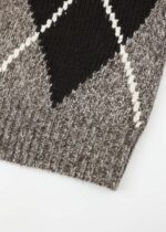 Women Knitted Patterned Jacket - Image 4