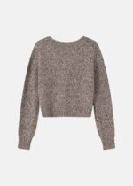 Women Knitted Patterned Jacket - Image 9