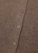 Women Knitted Striped Fabric Jacket - Image 3