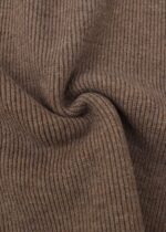 Women Knitted Striped Fabric Jacket - Image 7