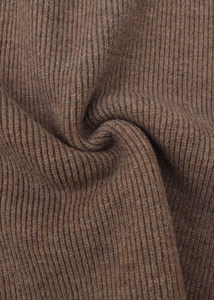 Women Knitted Striped Fabric Jacket - Image 7