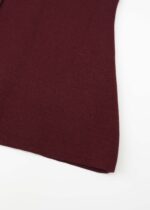 Women Knitted Plain Vest - Image 5