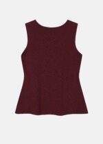 Women Knitted Plain Vest - Image 8