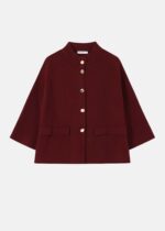Women Knitted Plain Jacket