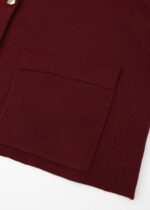 Women Knitted Plain Jacket - Image 4