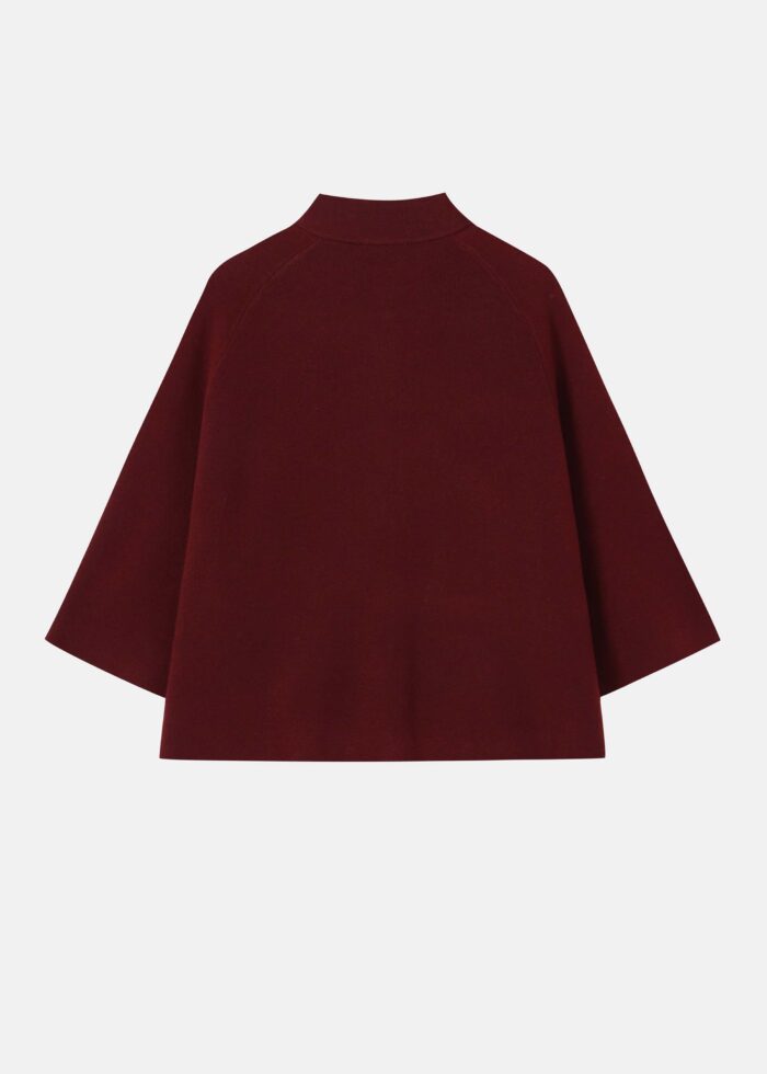 Women Knitted Plain Jacket - Image 8