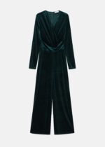 Women Velvet Jumpsuit