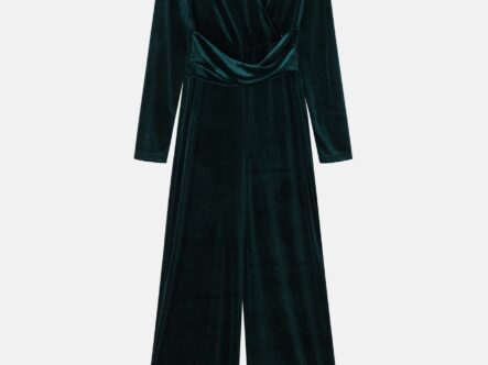 Women Velvet Jumpsuit