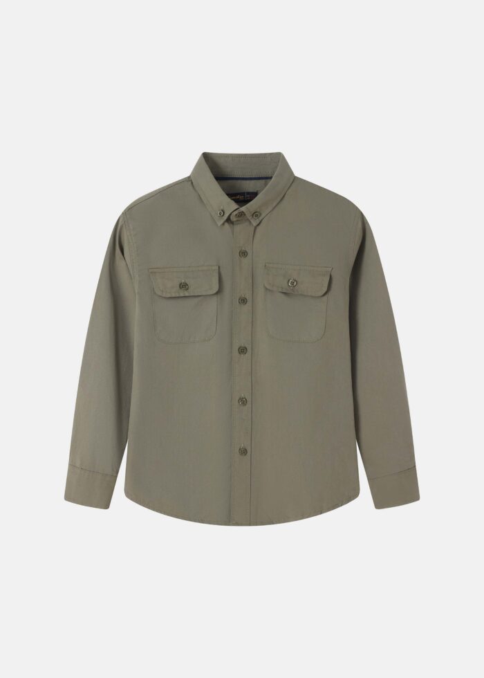 Kids Boy Plain Shirt - Image 1
