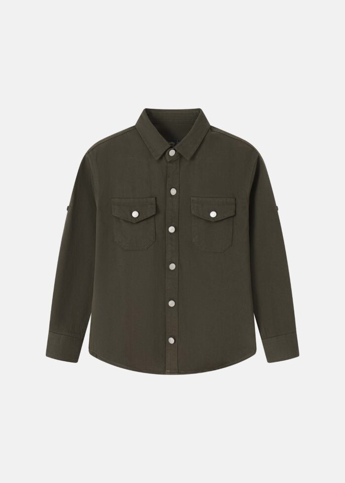 Kids Boy Plain Shirt - Image 1