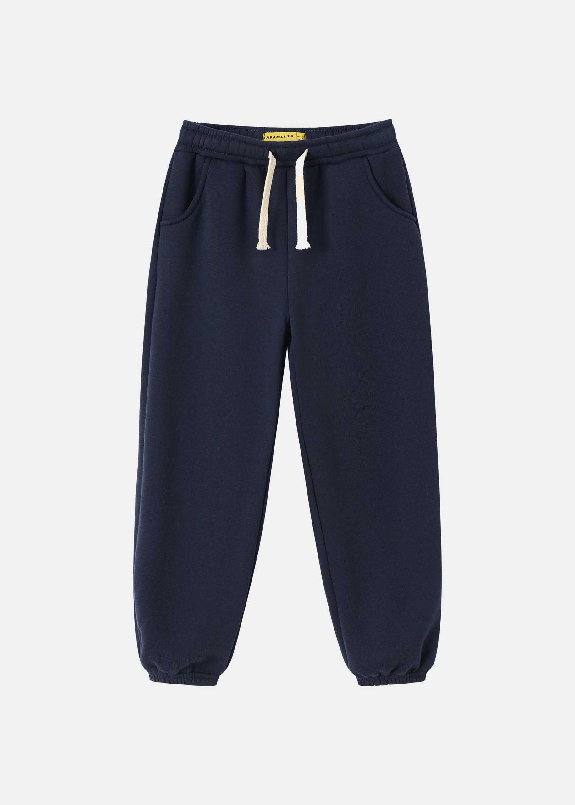 6225308019108-a Kids Boy Plain Sport Trouser - Image 1