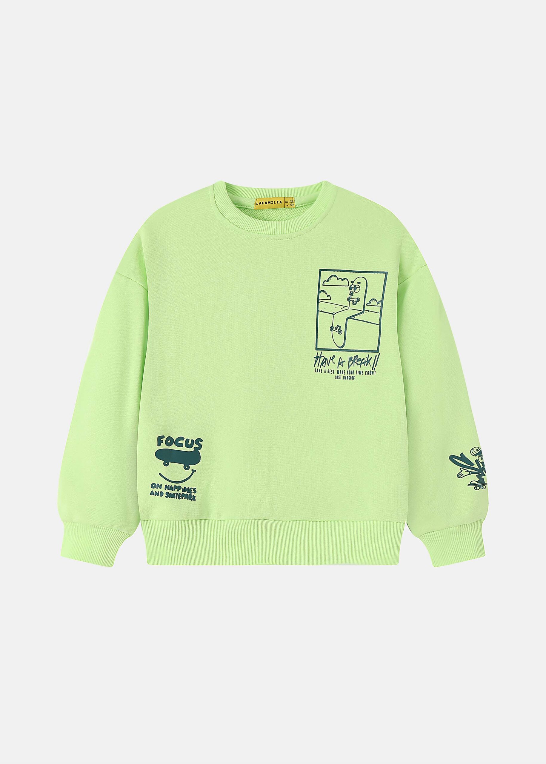 6225316015622-a Kids Boy "Have a Break" Sweatshirt - Image 1