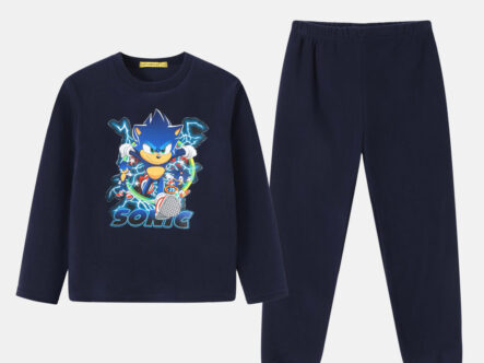 بيجامة أطفال ولادي قطعتين "Sonic"