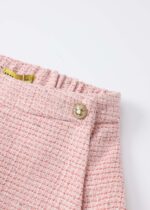 ⁦Kids Girl Knitted Fabric Skirt-Short⁩ - الصورة ⁦2⁩
