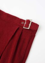 ⁦Kids Girl Corduroy Skirt-Short⁩ - الصورة ⁦2⁩
