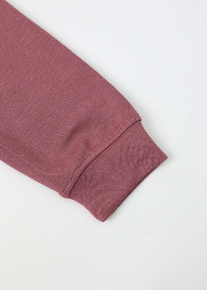 ⁦Kids Girl Plain Hoodie⁩ - الصورة ⁦5⁩