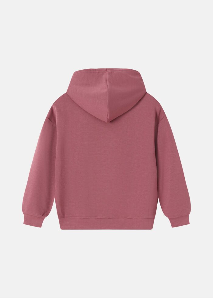 ⁦Kids Girl Plain Hoodie⁩ - الصورة ⁦6⁩