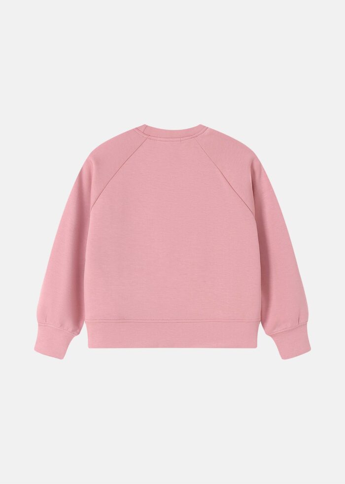 ⁦Kids Girl Plain Sweatshirt⁩ - الصورة ⁦6⁩