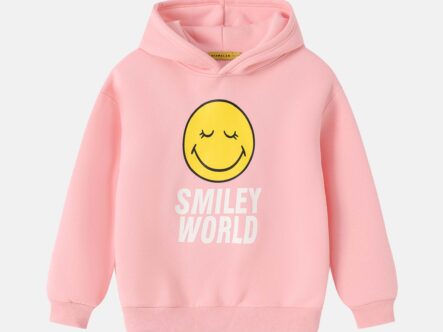 Kids Girl "Smiley World" Hoodie