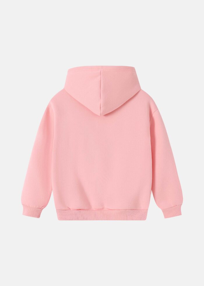 ⁦Kids Girl "Smiley World" Hoodie⁩ - الصورة ⁦6⁩