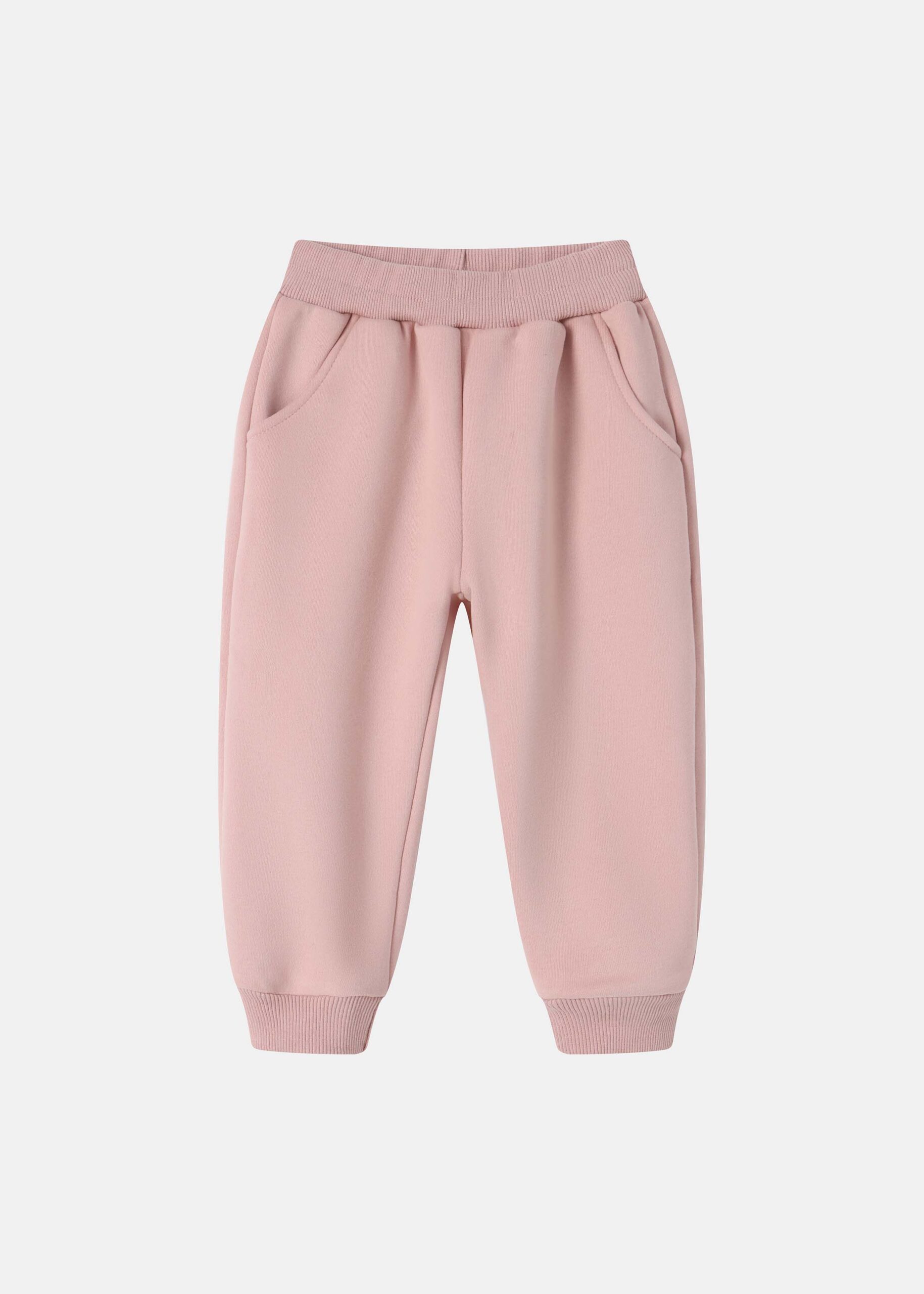 6225608010213-a Baby Girl Plain Sport Trouser - Image 1
