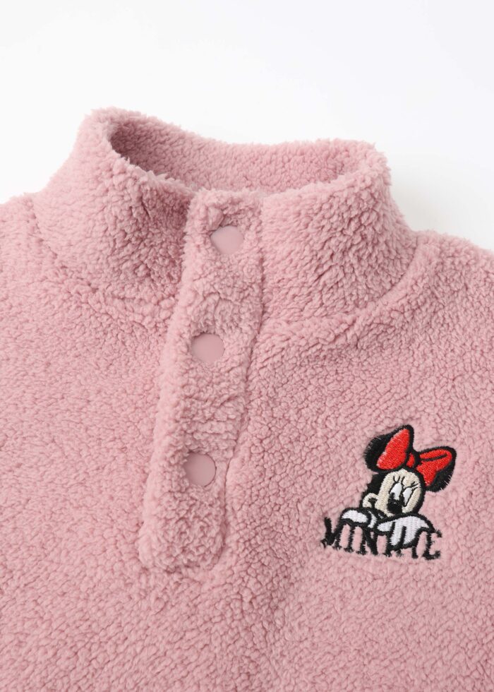 ⁦بيجامة أطفال بيبي بناتي قطعتين "Minnie Mouse"⁩ - الصورة ⁦3⁩