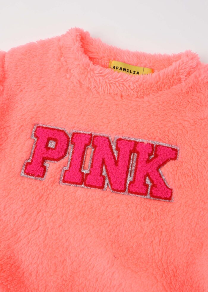 ⁦بيجامة أطفال بيبي بناتي قطعتين "Pink"⁩ - الصورة ⁦3⁩