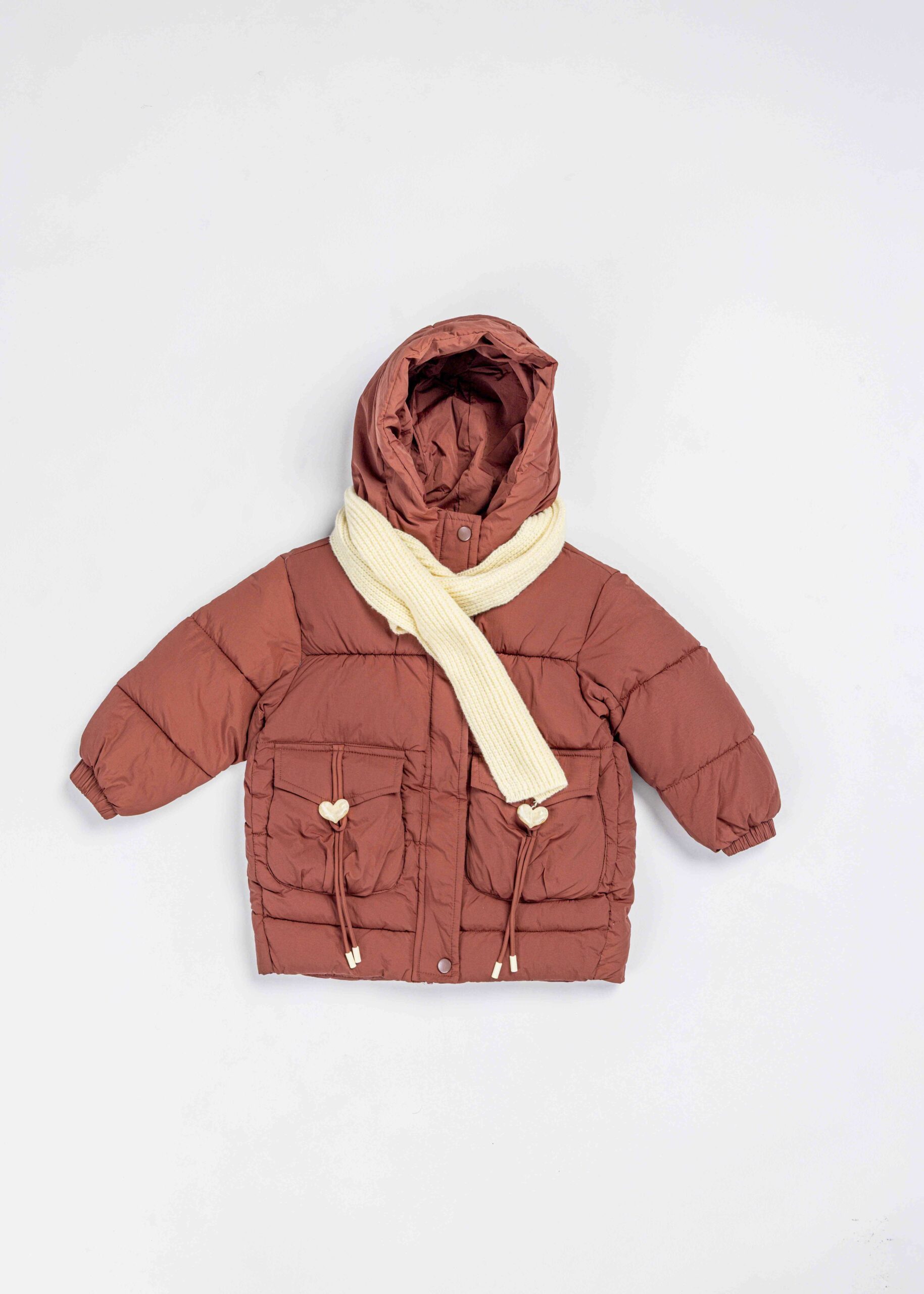 6225403041028-a Kids Girl Waterproof Jacket - Image 1