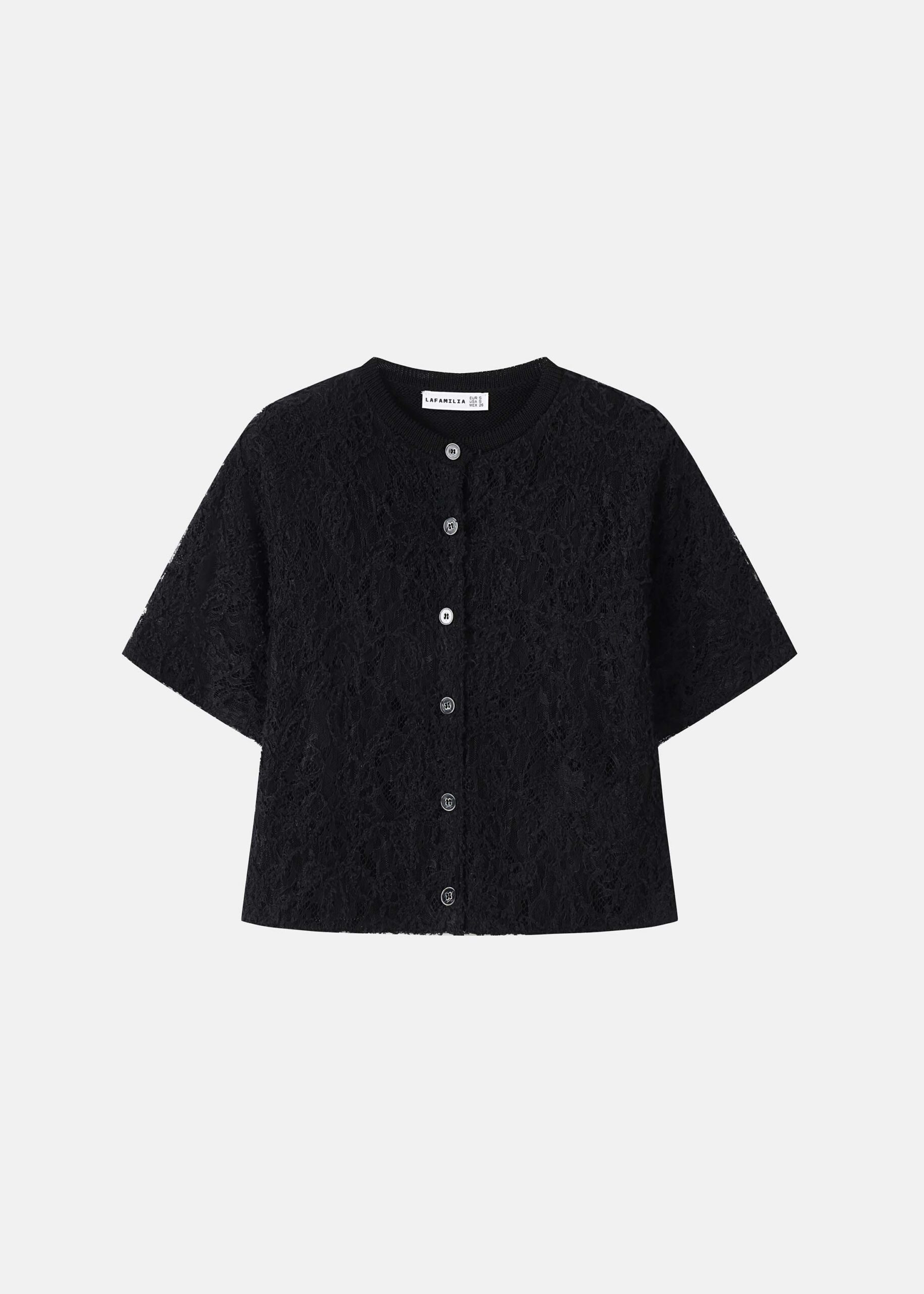 6126203017501-a Women Textured Cardigan - Image 1