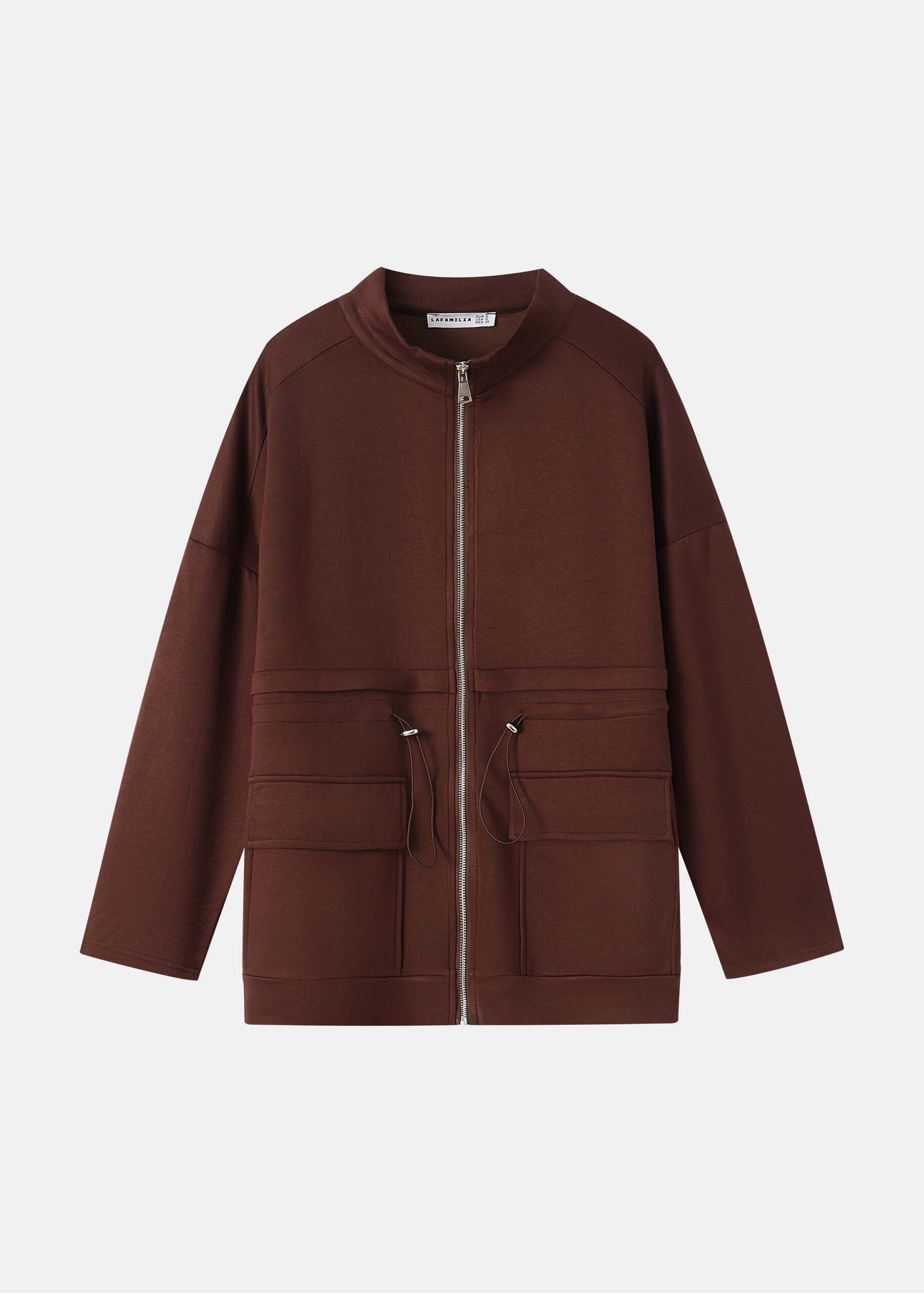 6126203057116-a Women Scuba Zip-Up Jacket - Image 1