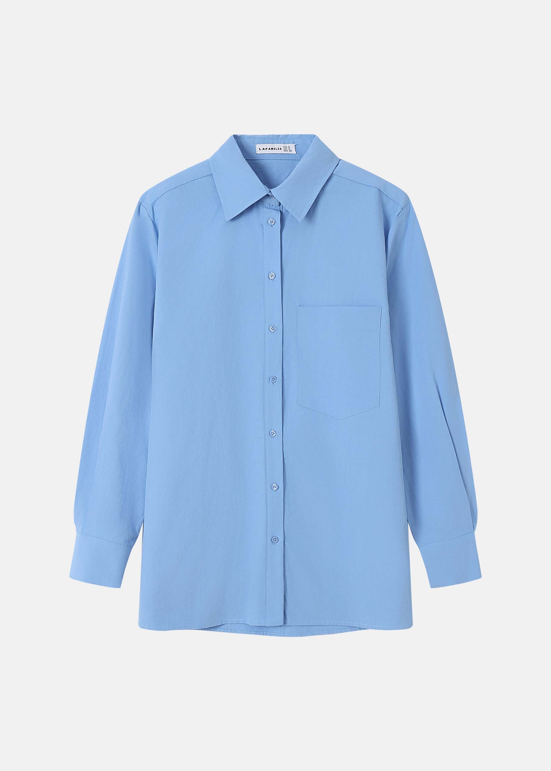 6126204015505-a Women Classic Plain Shirt - Image 1