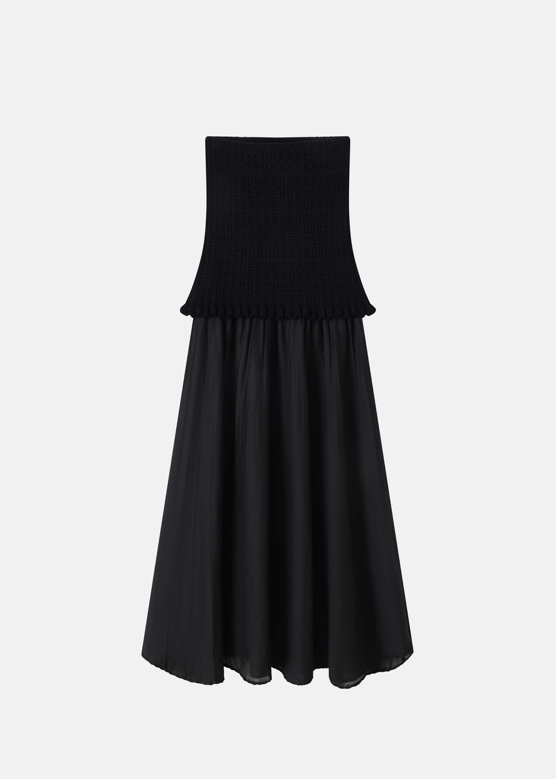 6126211017801-a Women Maxi Knit Skirt - Image 1
