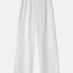 Women Half Elasticated Trouser