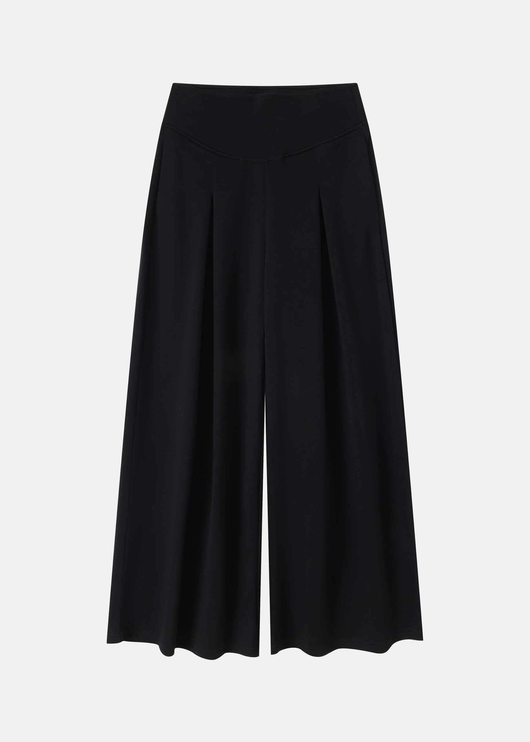 6126208055601-a Women Scuba Elasticated Waist Trouser - Image 1