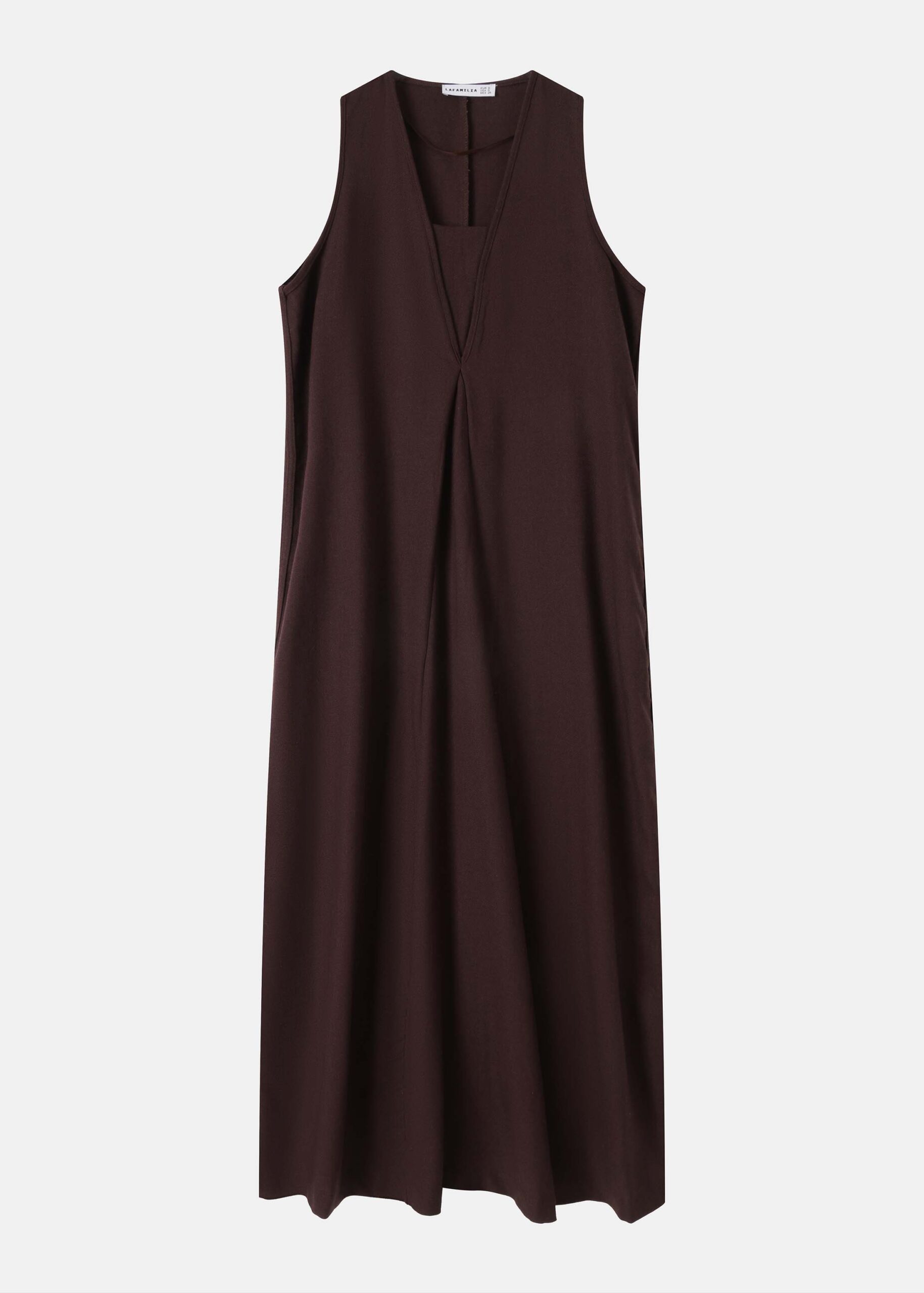 6126209014316-a Women Sleeveless Maxi Dress - Image 1