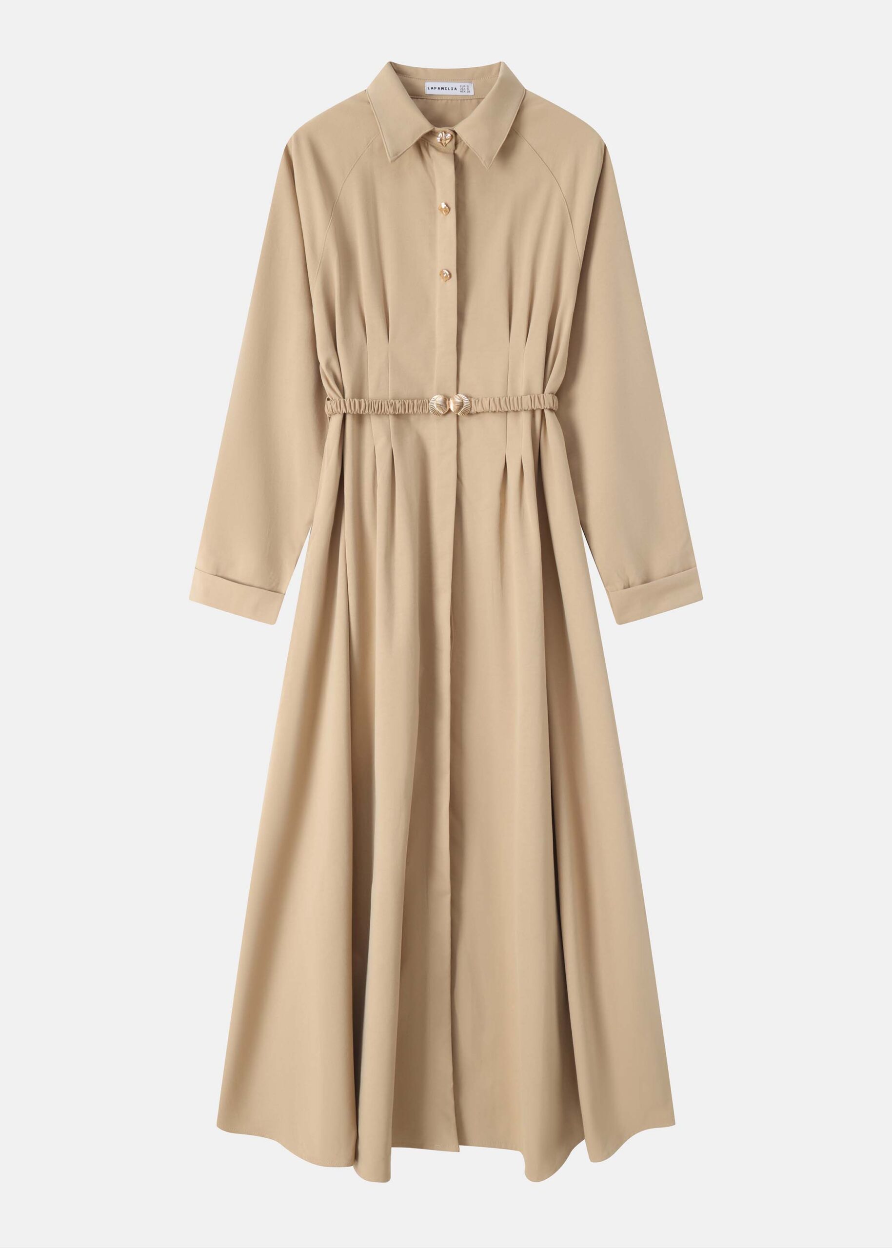 6126209051903-a Women Maxi Shirt Dress - Image 1