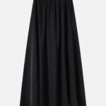 Women Elasticated Maxi Skirt