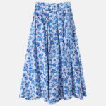 Women Floral Maxi Skirt