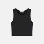 Women Plain Crop Top