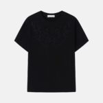 Women Eyelet Embroidery Top