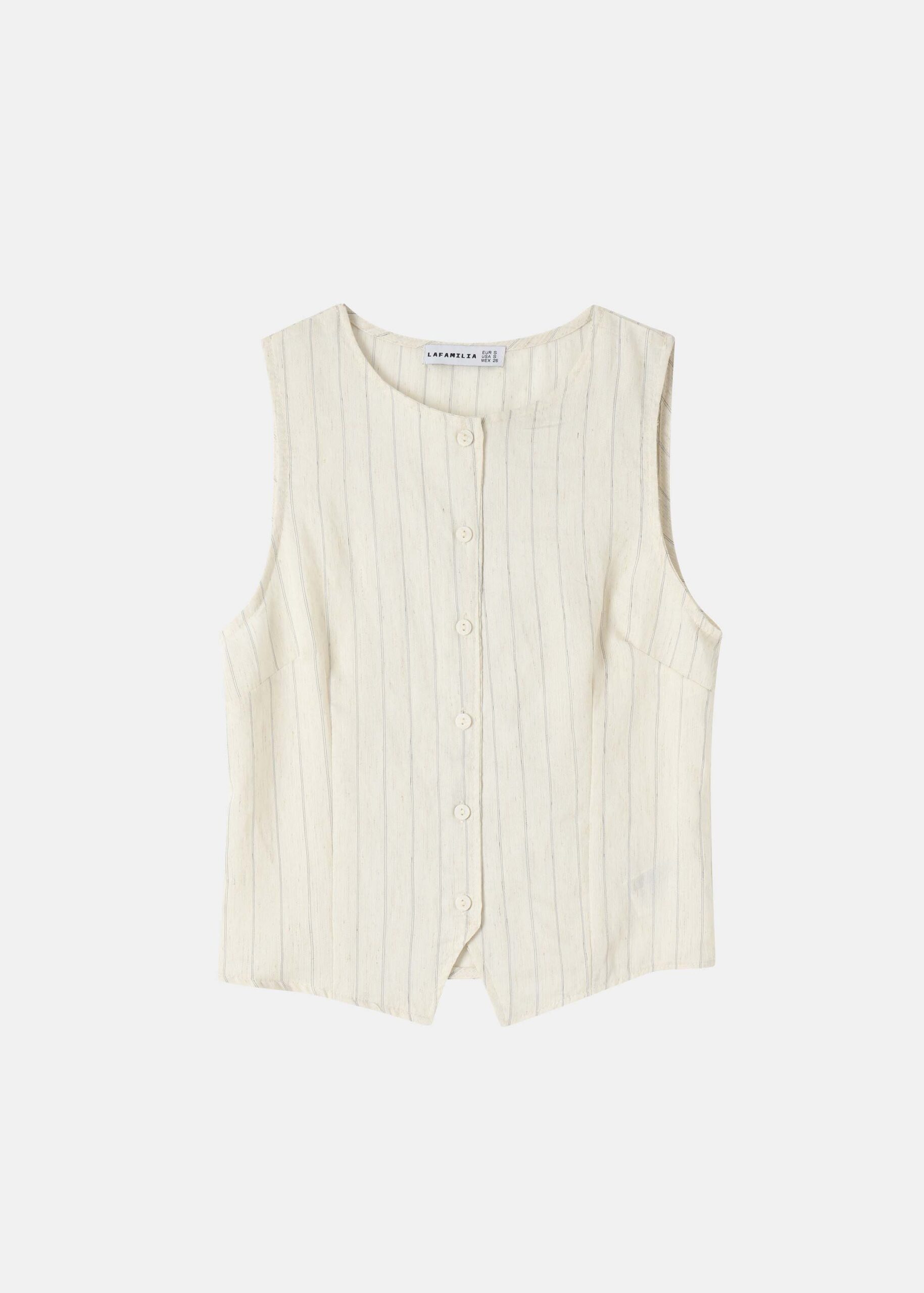 6126217041604-a Women Sleeveless Vest - Image 1