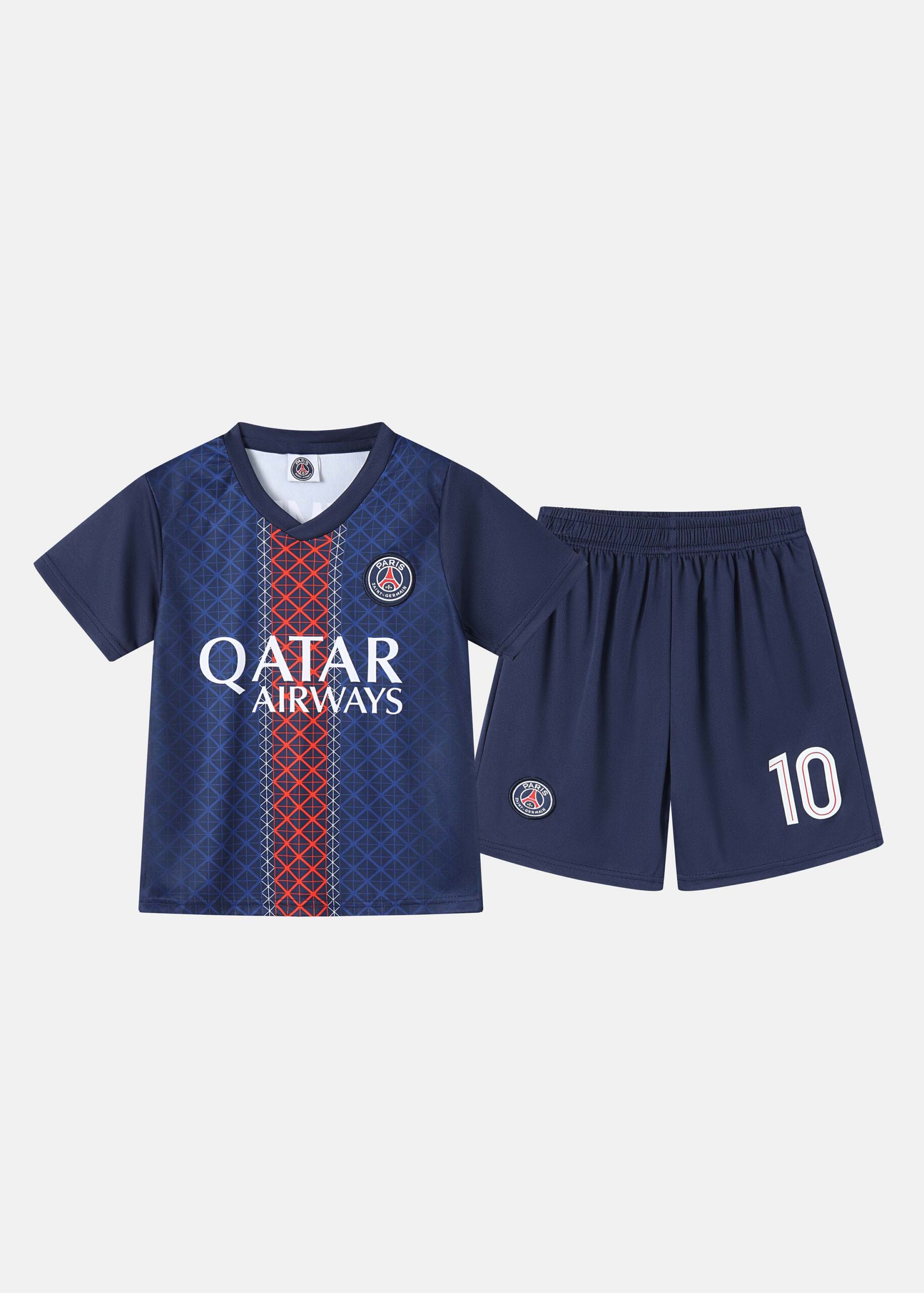 6126302040808-a طقم أطفال فريق باريس سان جيرمان "ديمبيلي 10" - الصورة 1